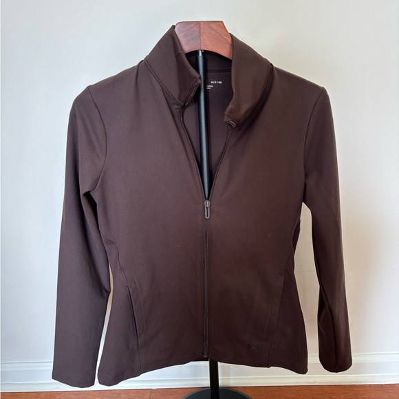 Under Armour Jackets & Blazers - Under Armour Brown Zip Up jacket‎ Women Small NWT